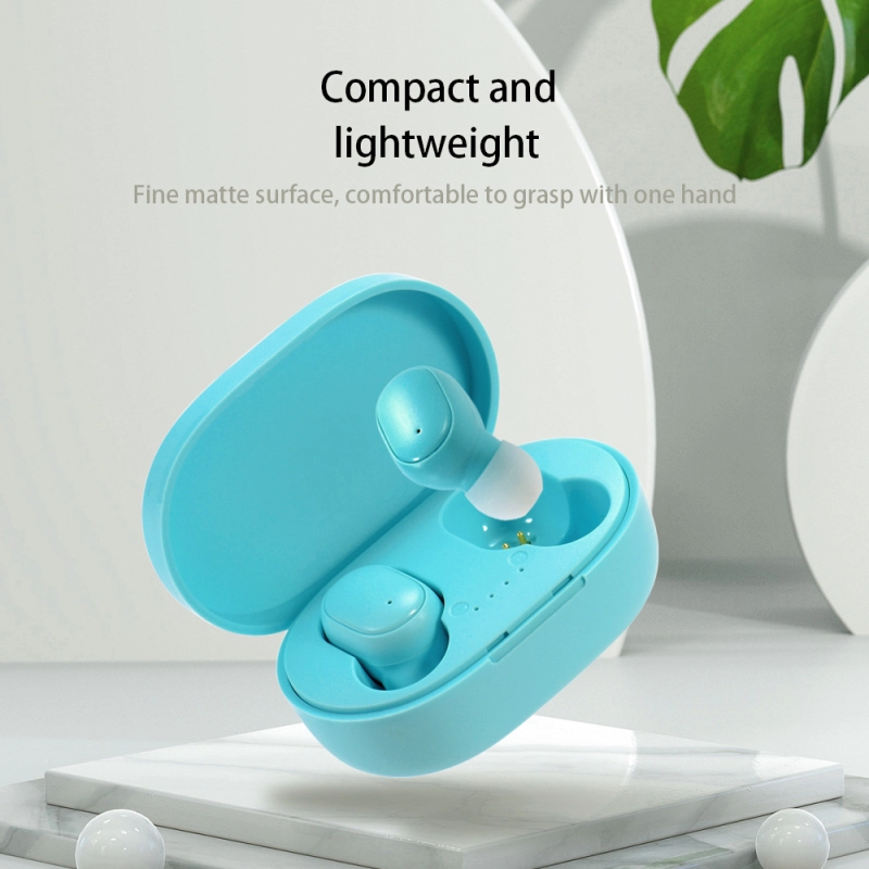 Audifonos Bluetooth, version 5.3, en PC + ABS, 62 x 42 x 27 mm