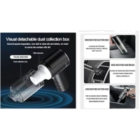 Aspiradora Manual Recargable para Carro y uso en la Casa