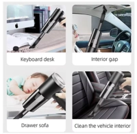 Aspiradora Manual Recargable para Carro y uso en la Casa