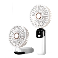 Mini Ventilador Plegable, plastico, recargable, 16 x 5.8 x 5.5 cmts, 1200 mAh