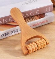 Masajeador Rodillo en Madera, tamaño 15 x 8 cmts