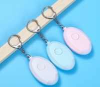 Alarma Personal, en ABS, con  llavero, tamaño 73 x 42 x 20 mm, en caja