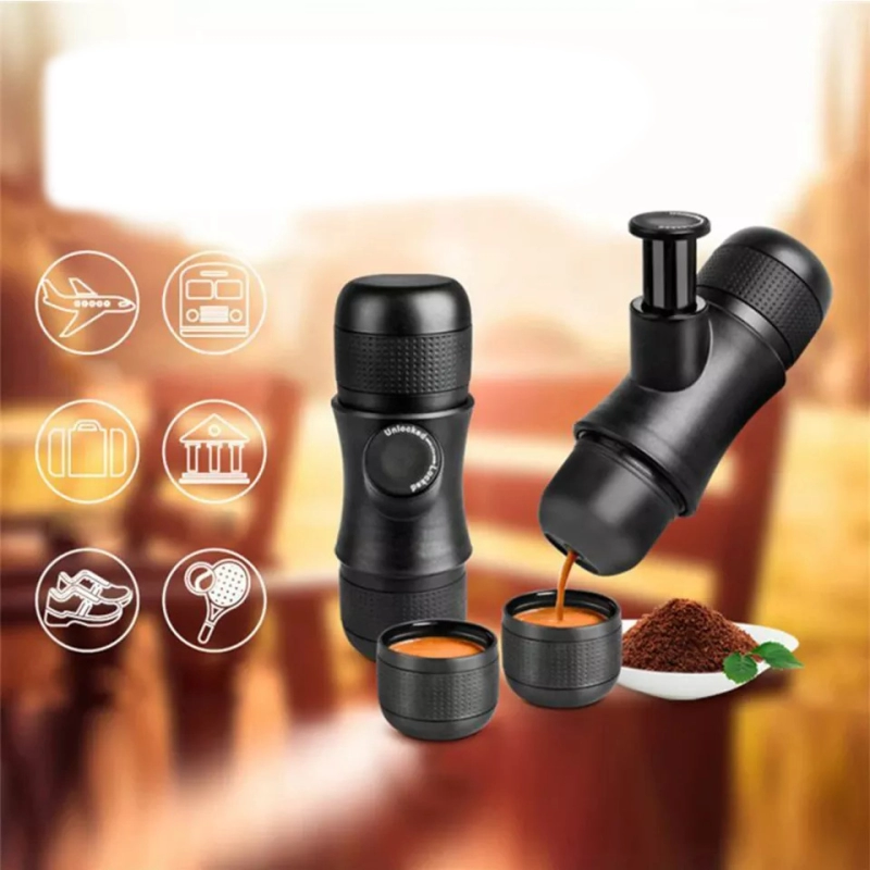 Cafetera Manual para Expresso, 75 x 100 x 230 mm