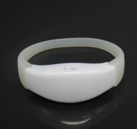 Manilla o Brazalete LED elaborado en Silicona, sin Control de Voz