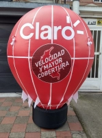 Dummy Inflable Estatico Globo Claro