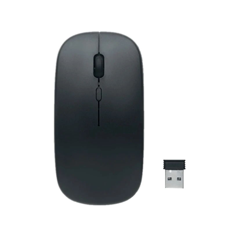 Mouse Inalambrico en caucho siliconado, tamaño 11 x 5.9 cmts