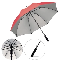 Paraguas UV Circular Automatico de 27”, mango recto espumado
