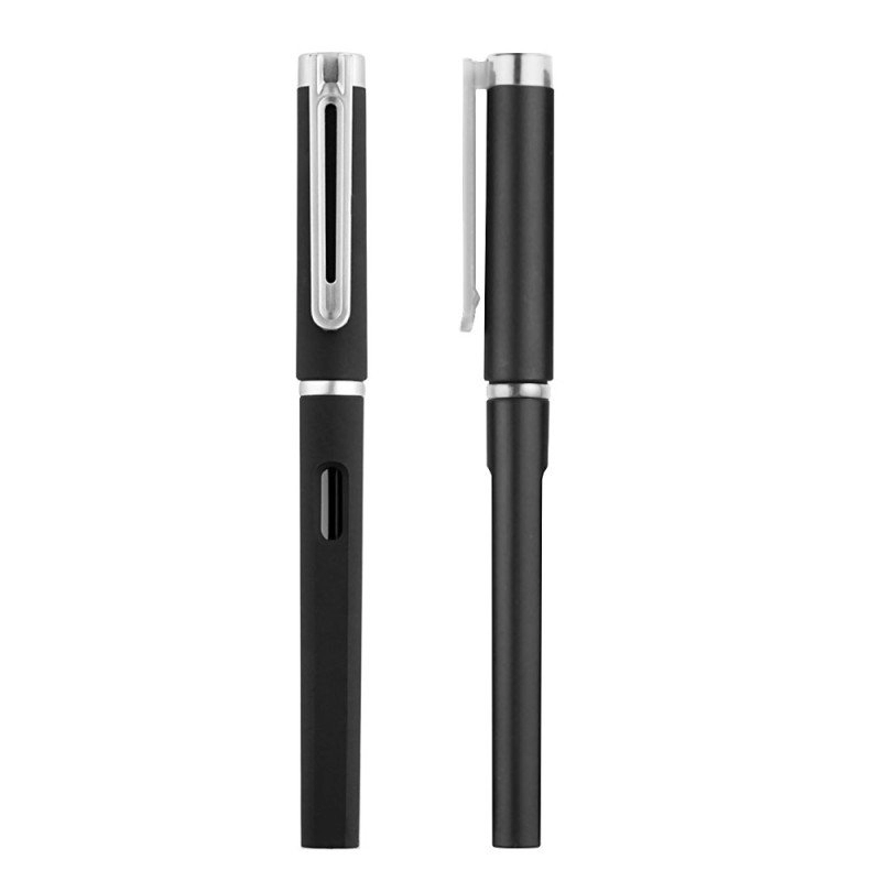 Boligrafo Halland, plastico, tapa removible y mina de tinta gel