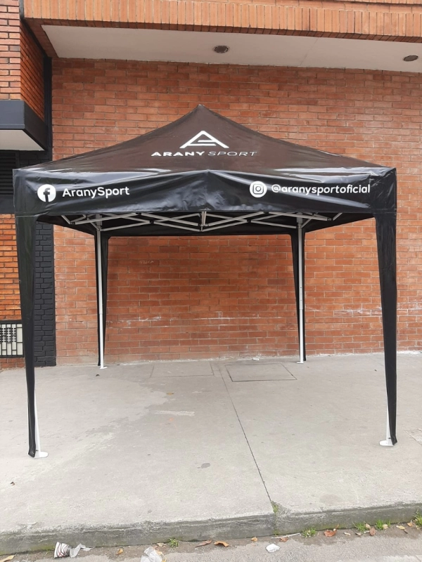 Carpa Estructura Metalica Plegable de 3 x 3 metros
