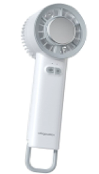 Abanico Plastico, 18.4 x 6 x 5.2 cmts, recargable, 1800 mAh,