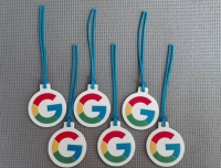 Identificador de Maletas microinyectado Redondo, alto relieve, Redondo, 7.5 cmts