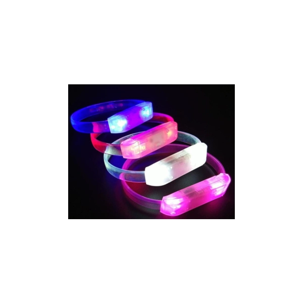 Manilla o Brazalete LED elaborado en ABS, CON Control de Voz
