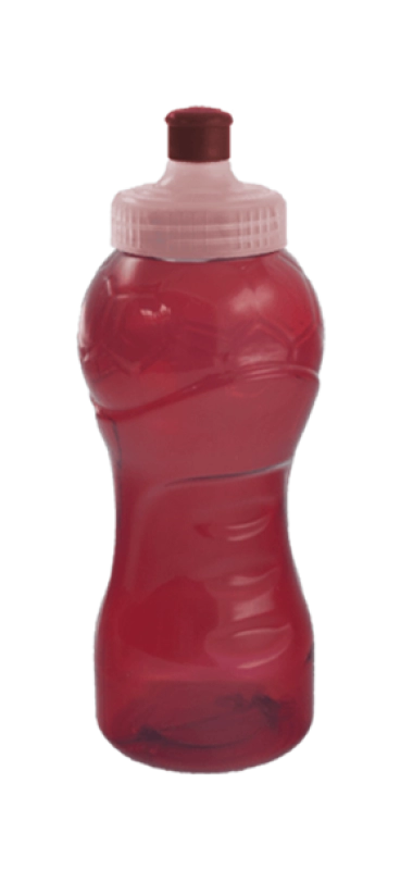 Botilito Balon, de 630 ml, 21 onzas,  tapa Push-üll. 21 x 8.1 cmts, en PVC/PP