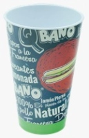 Vaso de 20 onzas, 591 ml, 14.6 alto,  9.4 cmts diametro, sin tapa