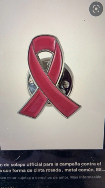 Pin Metalico en bajo relieve relleno a 1 color