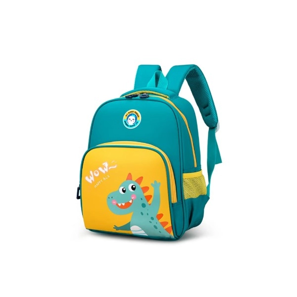 Morral Infantil Charlotte, en lona, sublimado, con varios bolsillos, 35x30x12