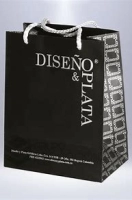 Bolsa Austin, en Propalcote 200, troquelada, cordon motta, 40x38x15 cmts.