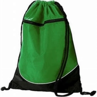 Tula Bicolor California, con bolsillo frontal, 33 x 47 cmts