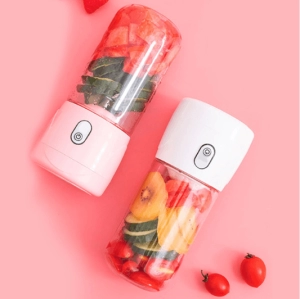 Exprimidor de Citricos con  4 cuchillas, 410 ml, recargable USB