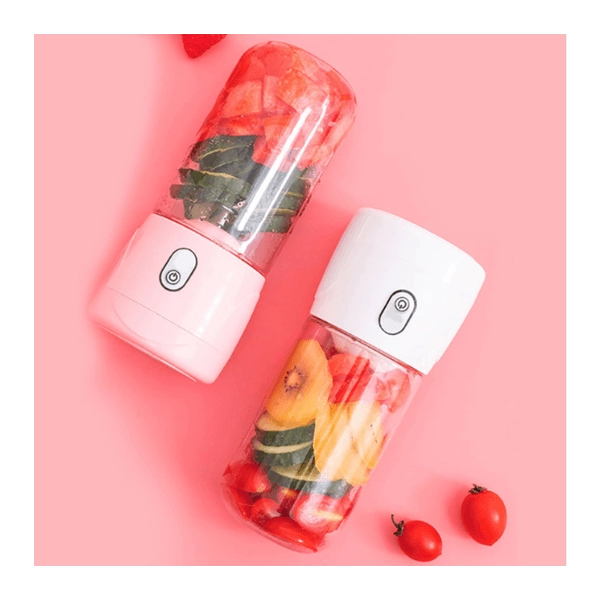 Exprimidor de Citricos con 4 cuchillas, 410 ml, recargable USB