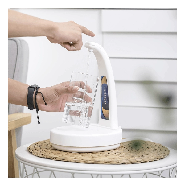 Bomba de Agua c/ Filtro, inducida por Gravedad, recargable, 28x19x16.5 cm