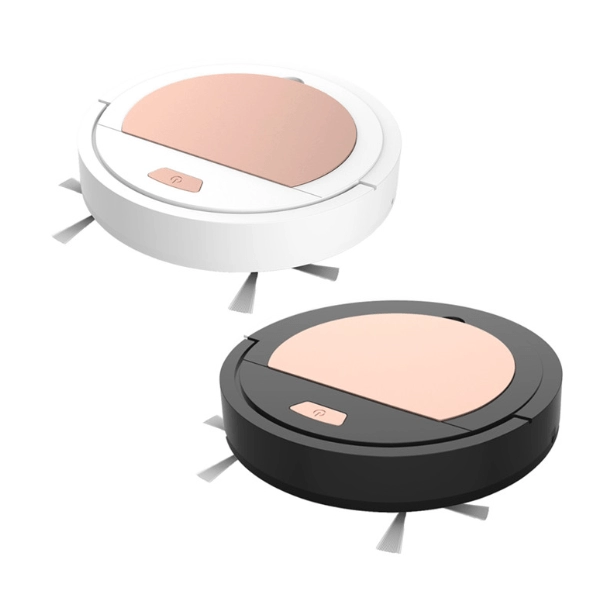 Aspiradora Robot de Limpieza, funciones: Aspirar, Barrer y Trapear, Recargable USB