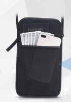 Portadocumentos Maryland, en lona, con multiples bolsillos, 15.5 x 19.5 cmts