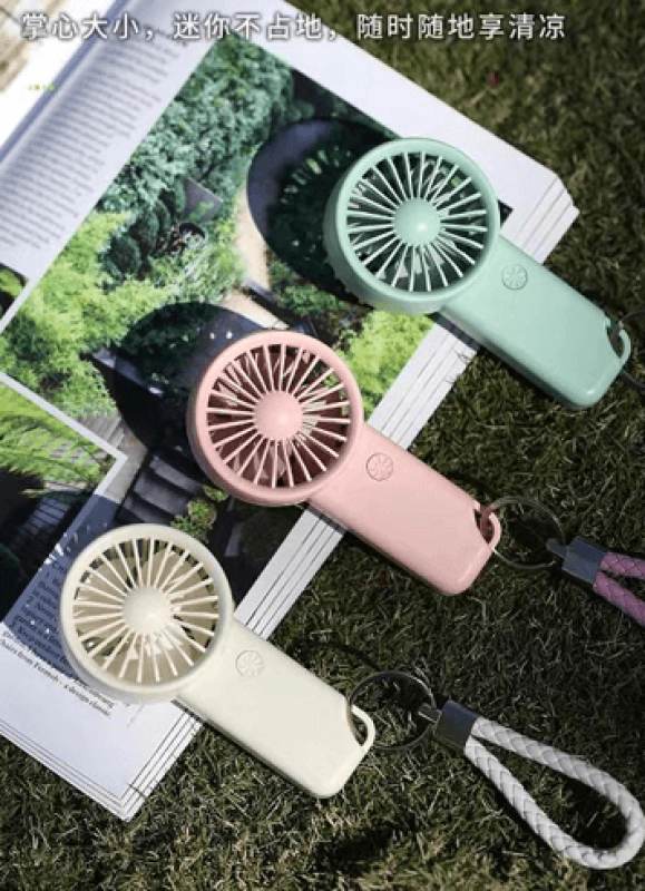 Abanico pequeño para Cartera,  Recargable USB