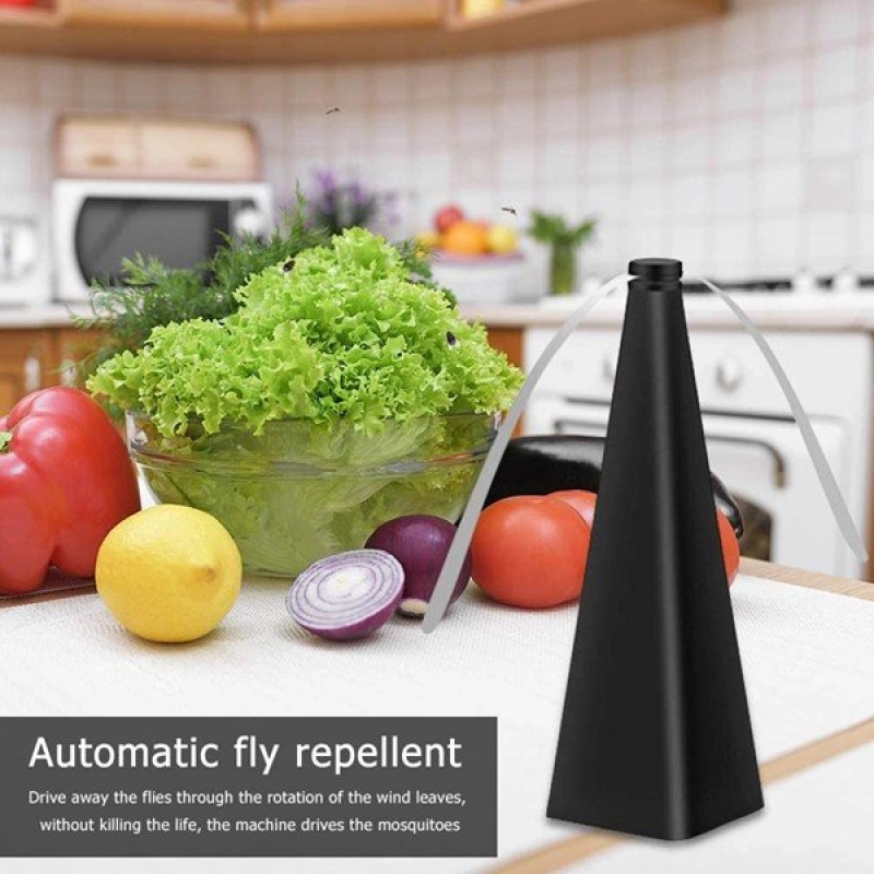 Abanico Repelente de Mosquitos, 25.5 x 8 x 8 cmts, con carga USB