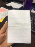 Portadocumentos Doble para Soat del Carro , 12 x 17 cmts