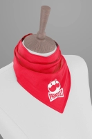 Bufanda Pensacola, en tela lino strech, 78 x 39 x 55 cmts