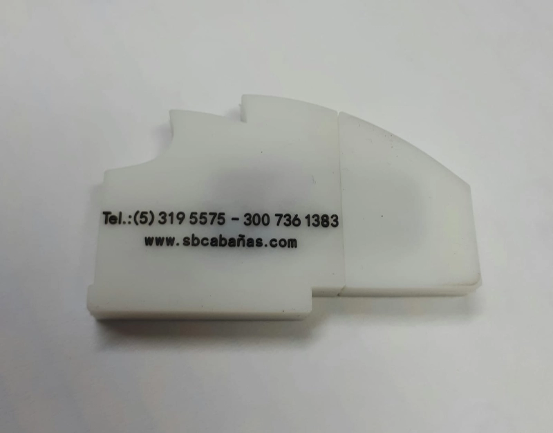 Memoria USB PVC 2D diseño logo Summer Breeze