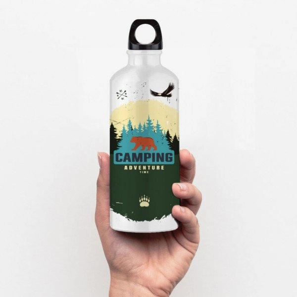 Botella Murray Sublimacion, en aluminio con tapa plástica, 500 ml., 21,5 x 6,5 cmts