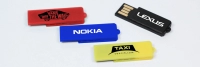 Memoria USB plastica en forma de Clip