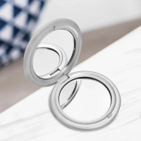 Espejo Doble Circular, 6.5 cmts de diametro.