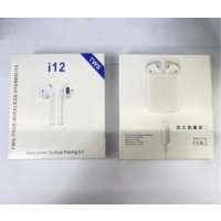 Audifonos Bluetooth, encendido al toque, version 5.0, color blanco