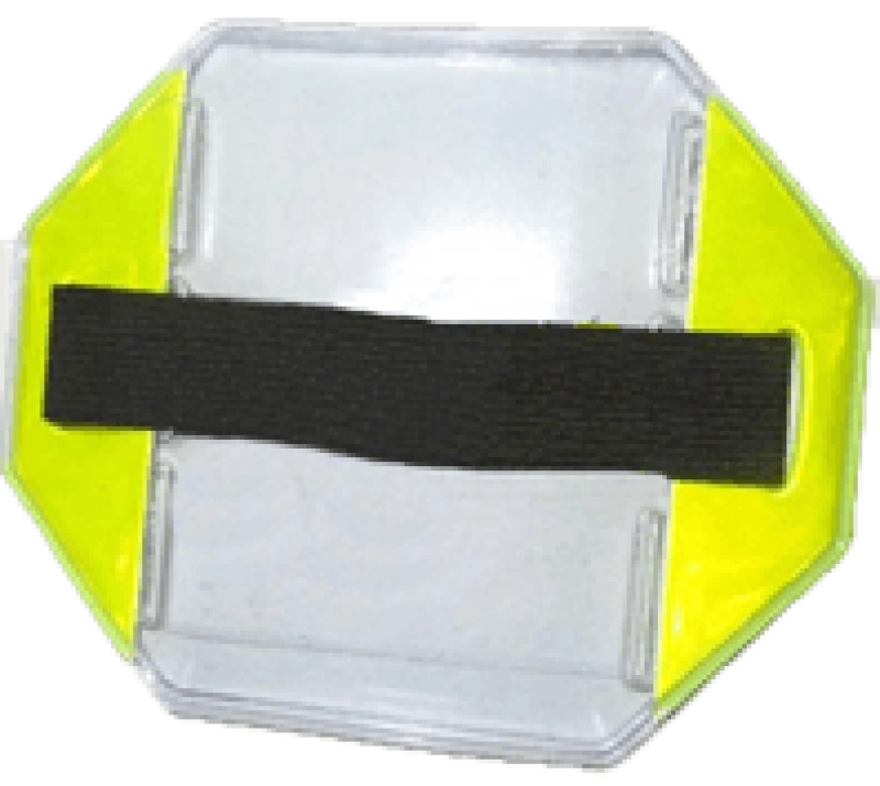 Brazalete Recife, con reflectivo, 11.5 x 11.5 cmts