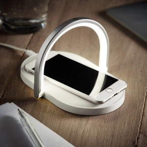 Lampara Future, Cargador Inalambrico 15W, 16.5 x 10.5 x 1 cmt