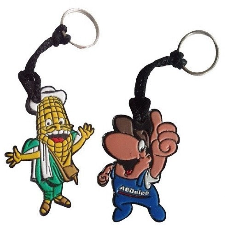 Llaveros Microinyectados en alto relieve