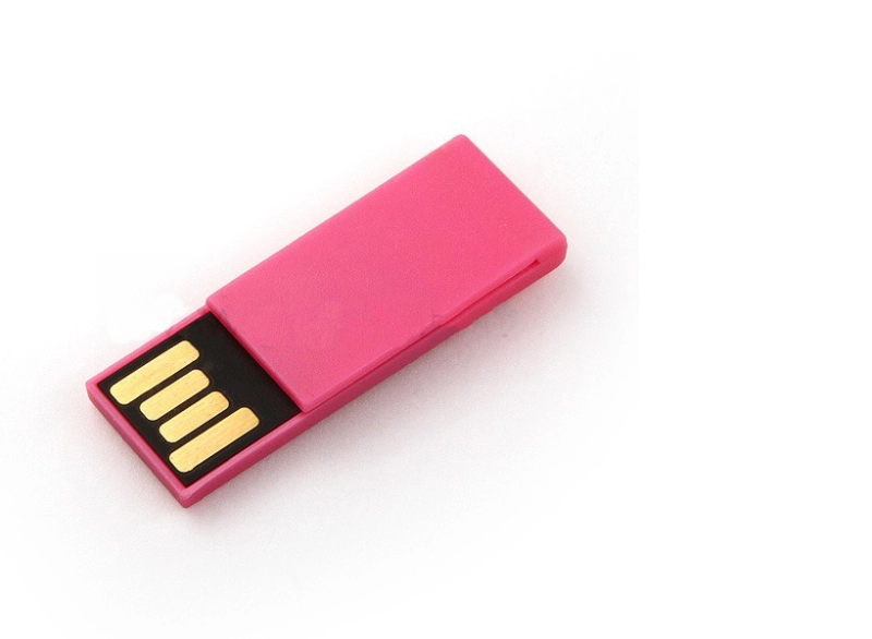 Memoria USB plastica en forma de Clip