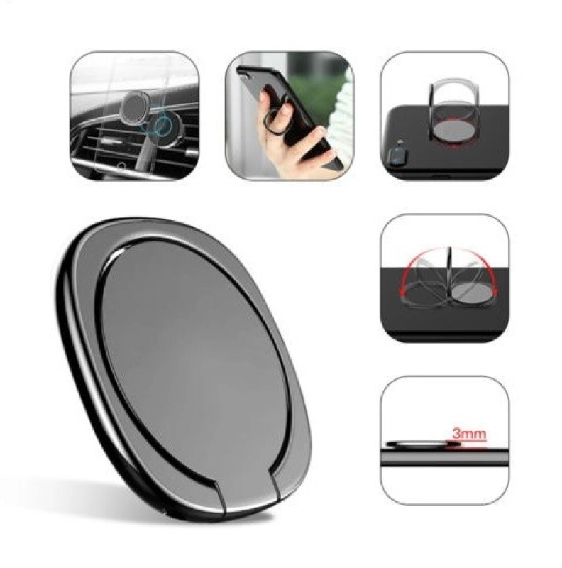 Clip Metalico en aleacion de Zinc, para Agarrar el Celular.