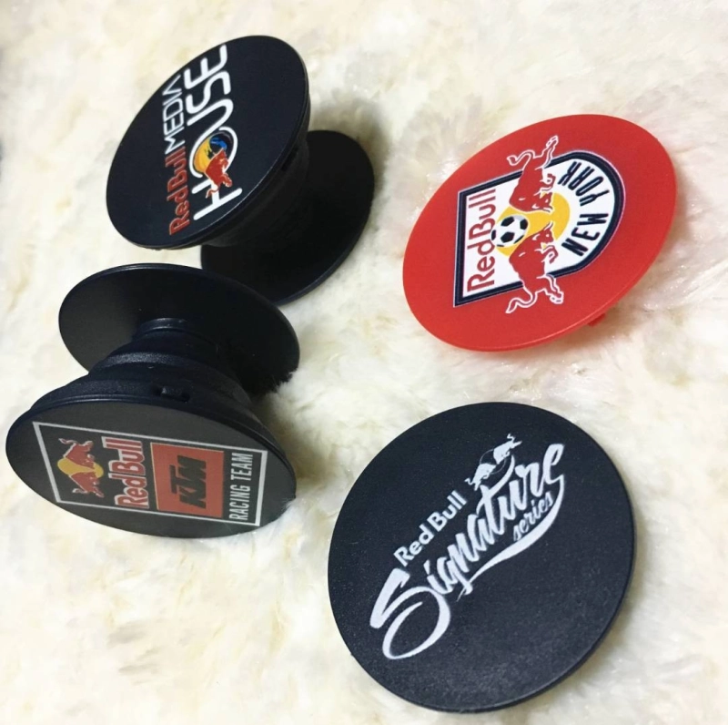 Pop Socket para Celular en ABS, tamaño 40 mm de diametro. Adhesivo 3M