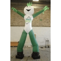 Sky Dancer de 2.5 metros de alto en tela de poliester, con doble motor