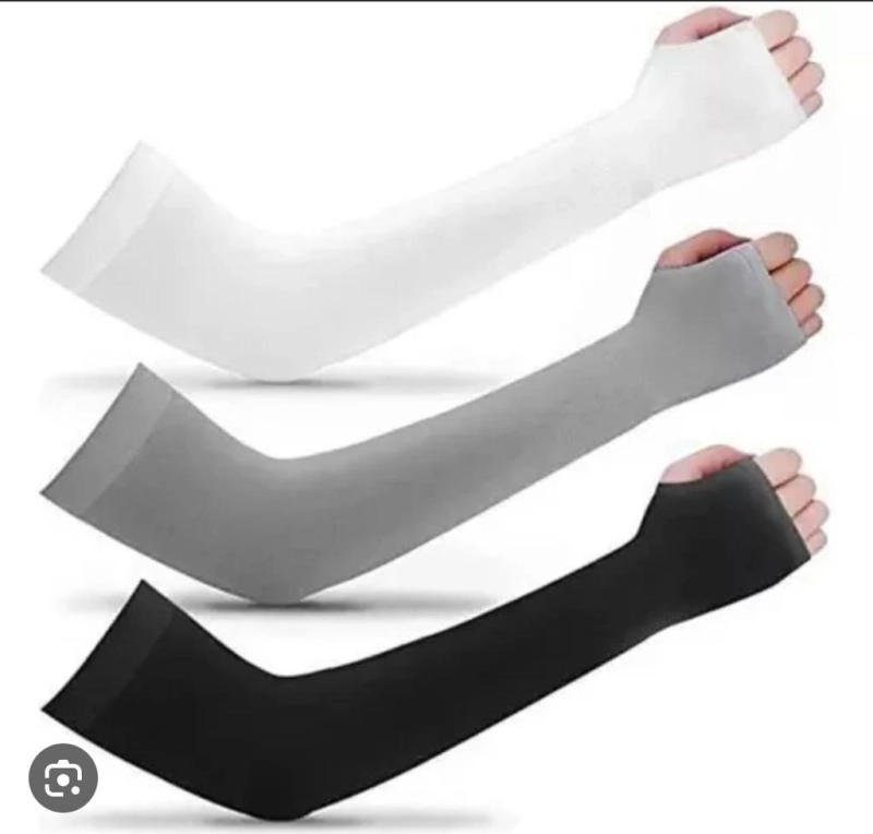 Manga Korea, para Taxista, en Licra de Poli Algodon, de 52 x 15 cmts