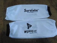 Manga Costa Rica, para taxista, elaborada en Dacron, con elastico, 40 x 15 cmts