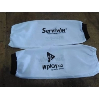 Manga Costa Rica, para taxista, elaborada en Dacron, con elastico, 40 x 15 cmts