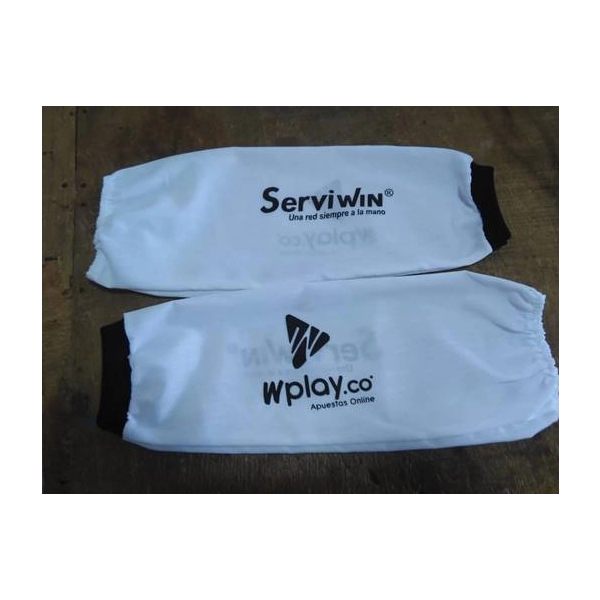 Manga Costa Rica, para taxista, elaborada en Dacron, con elastico, 40 x 15 cmts