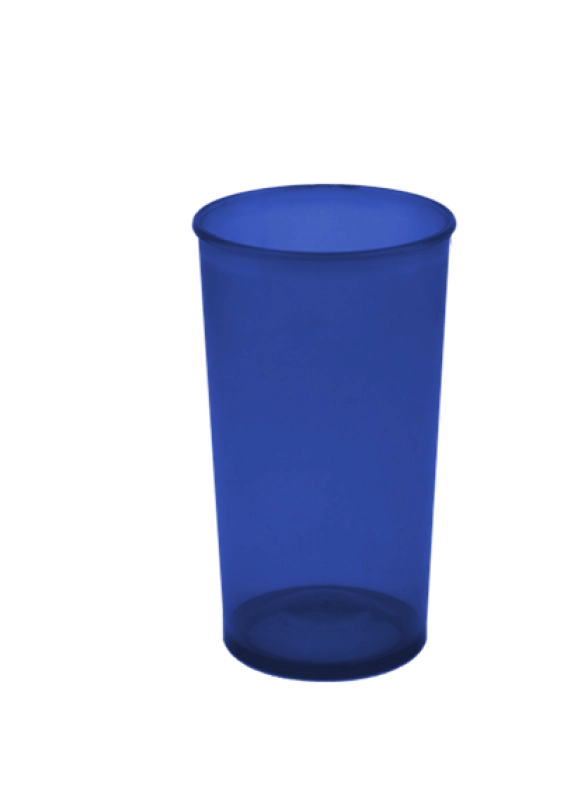 Vaso Redondo 10 onzas, 295 ml, 11.8 x 6.9 cmts, en Poliestireno Cristal