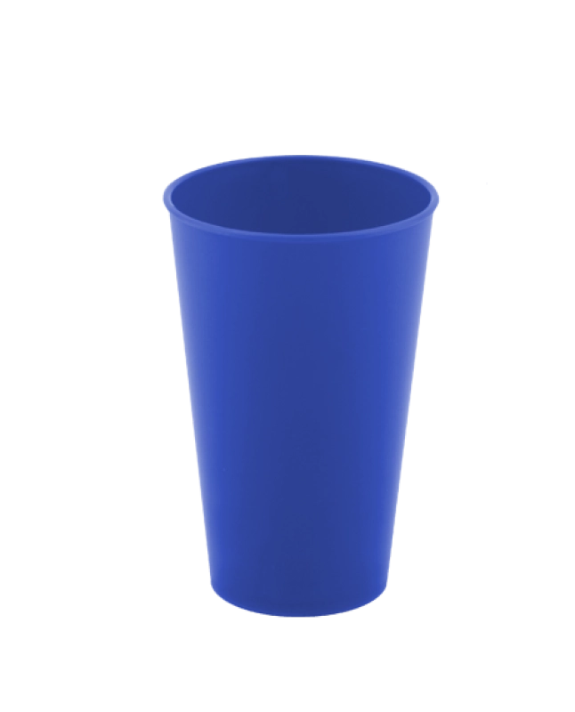 Vaso de 8 onzas, 235 ml, 10.5 alto x 6.7 cmts diametro, en Polipropileno