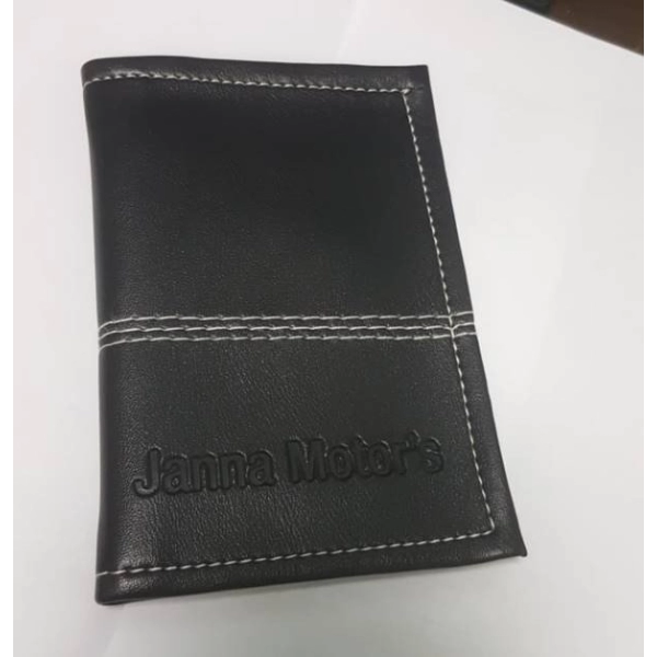 Portadocumentos Falcons, en imitacion cuero, 9.5 x 14 cmts